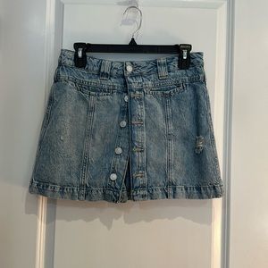Denim Skort